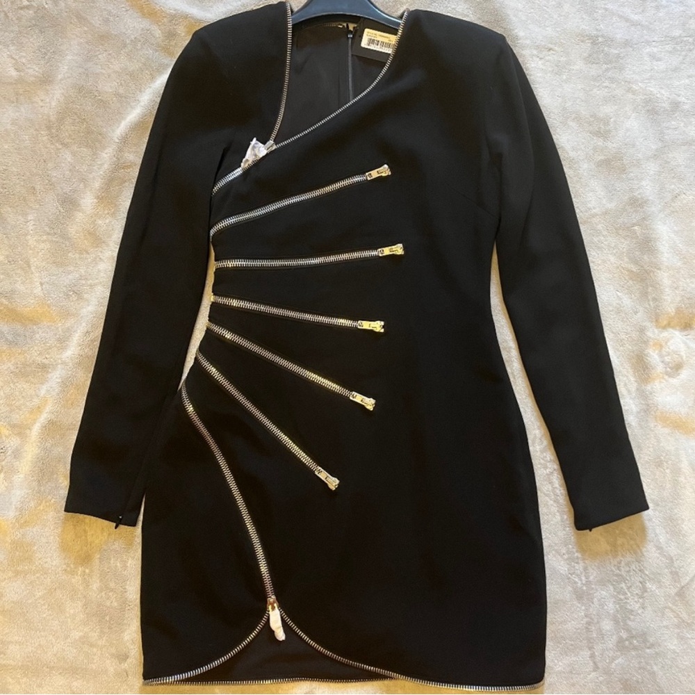 Alexander Wang sunburst zipper dress
